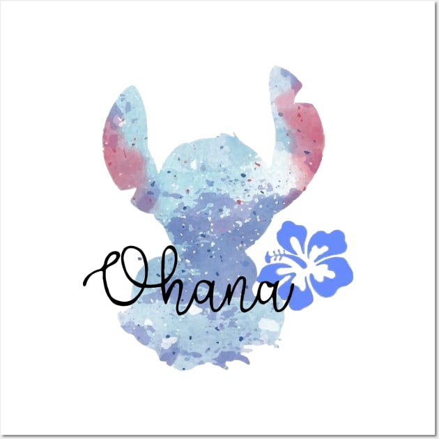 Ohana Wall Art by AestheticStreak